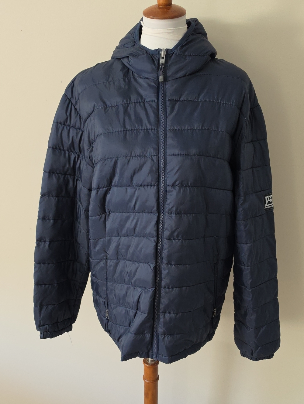 Avalanche Full Zip Hoodie Dark Blue Jacket